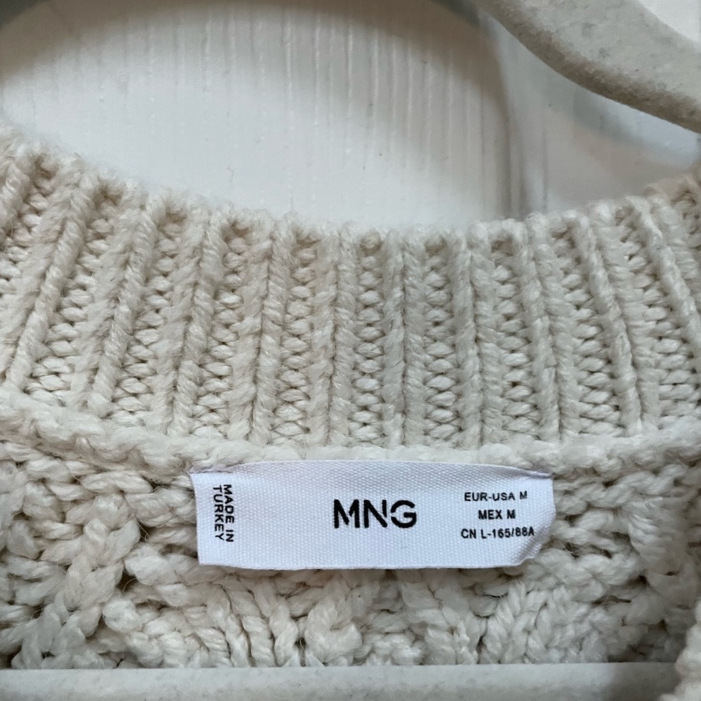 Mango cable knit sweater - Picture 4 of 6